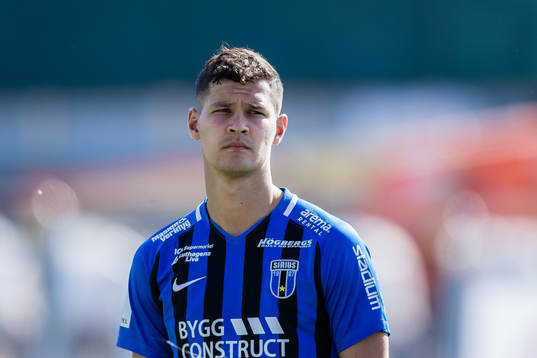Sirius Mauricio Albornoz innan fotbollsmatchen i