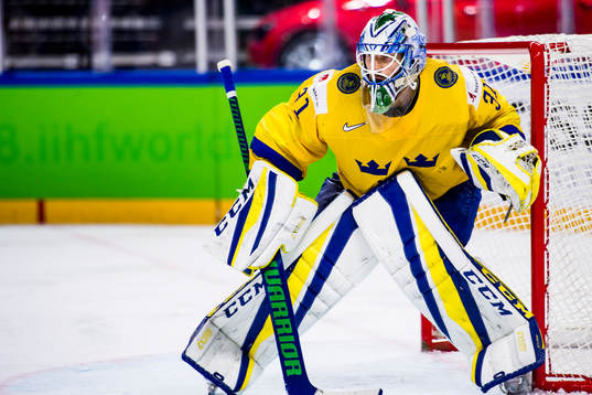 Sveriges målvakt Anders Nilsson