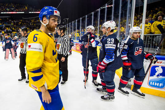 s Dylan Larkin, Alec Martinez och Cam Atkinson