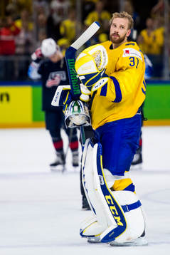 Sveriges målvakt Anders Nilsson