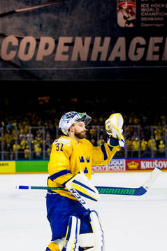 Sveriges målvakt Anders Nilsson