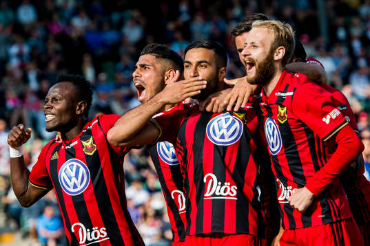 Östersunds Curtis Edwards, Saman Ghoddos och Samuel