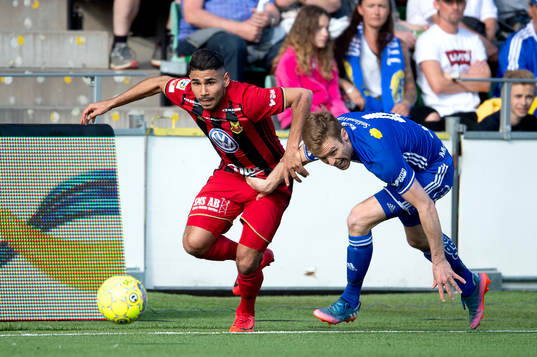 Sundsvalls David Myrestam och Östersunds Hosam Aiesh