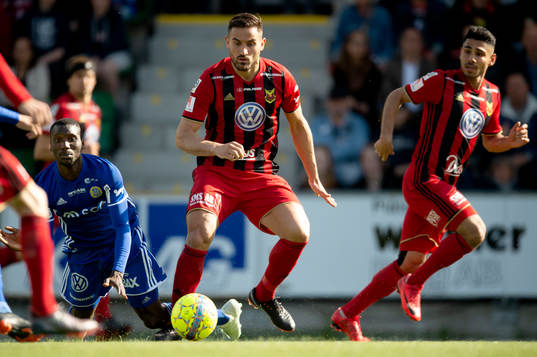 Östersunds Sotirios Papagiannopoulos och Sundsvalls Peter