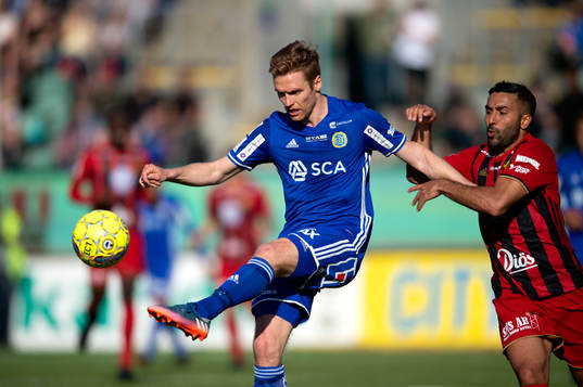 Sundsvalls David Myrestam och Östersunds Saman Ghoddos