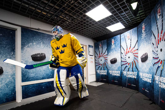 Sveriges målvakt Anders Nilsson