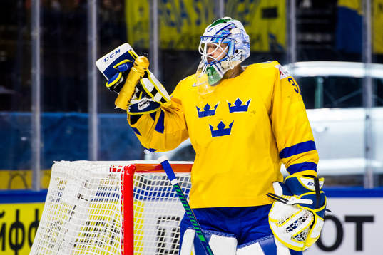 Sveriges målvakt Anders Nilsson