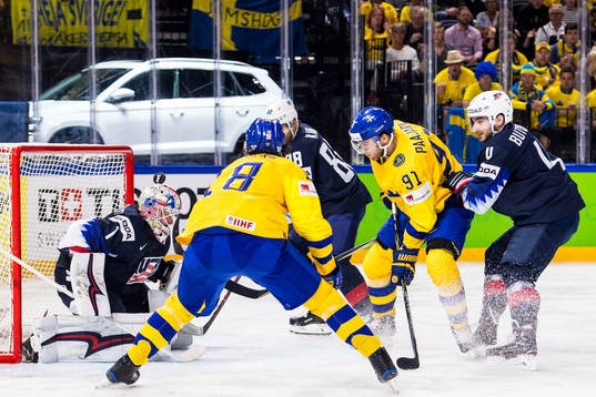 Sveriges Magnus Pääjärvi-Svensson och Dennis Everberg
