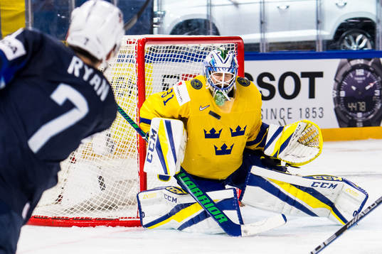 Sveriges målvakt Anders Nilsson