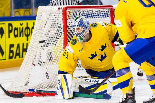 Sveriges målvakt Anders Nilsson