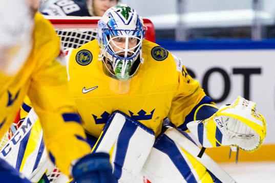 Sveriges målvakt Anders Nilsson