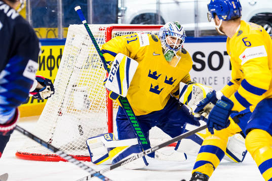 Sveriges målvakt Anders Nilsson