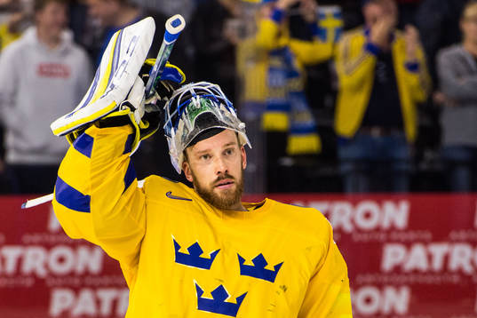 Sveriges målvakt Anders Nilsson