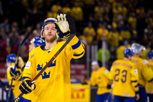 Sveriges Mattias Ekholm tackar publiken