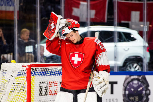Schweiz målvakt Leonardo Genoni