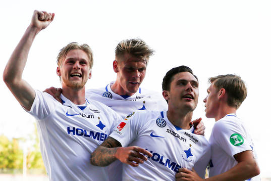 Norrköpings David Moberg Karlsson jublar