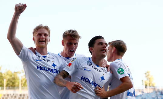 Norrköpings Kalle Holmberg, Eric Smith, David Moberg
