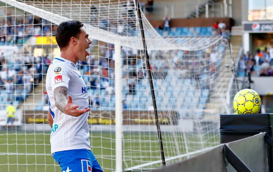 Norrköpings David Moberg Karlsson jublar