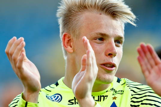 Norrköpings målvakt Isak Pettersson