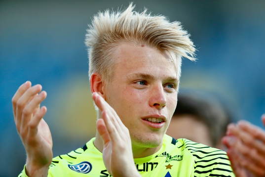 Norrköpings målvakt Isak Pettersson