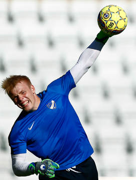 Norrköpings målvakt Isak Pettersson
