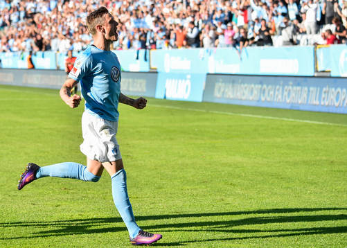 Malmö FFs Sören Rieks jublar