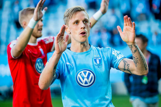 Malmö FFs Sören Rieks jublar