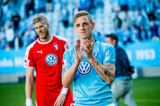 Malmö FFs Sören Rieks jublar