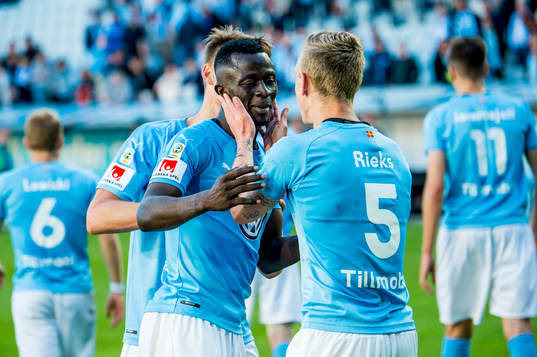 Malmö FFs Markus Rosenberg, Bonke Innocent och Sören