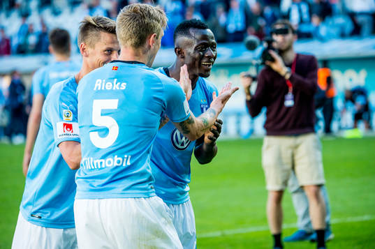 Malmö FFs Markus Rosenberg, Bonke Innocent och Sören