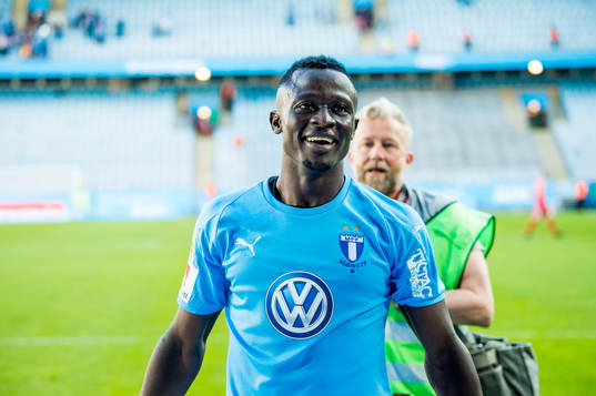 Malmö FFs Bonke Innocent jublar