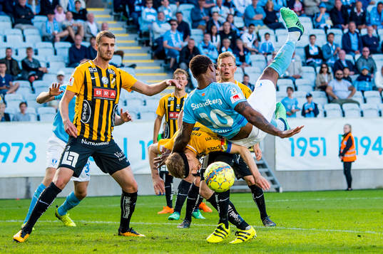 Malmö FFs Carlos Strandberg