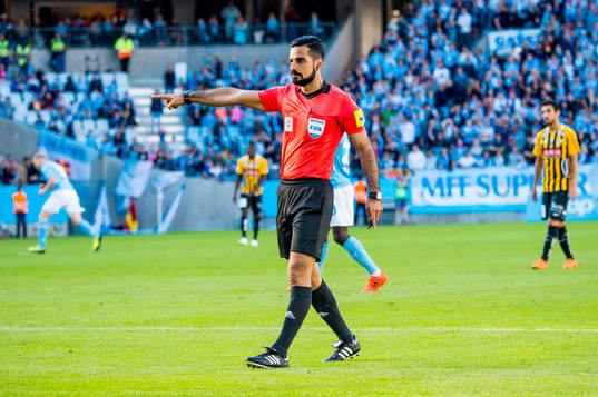 Domaren Mohammed Al-Hakim dömmer straff till Malmö
