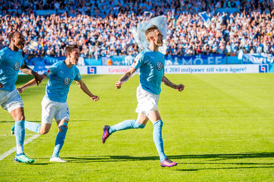 Malmö FFs Sören Rieks jublar