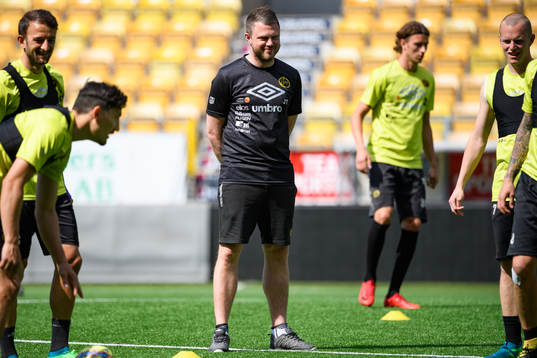 Elfsborgs manager Jimmy Thelin