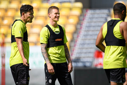 Elfsborgs Samuel Holmén och Stefan Ishizaki