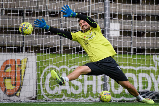 Elfsborgs målvakt Kevin Stuhr Ellegaard