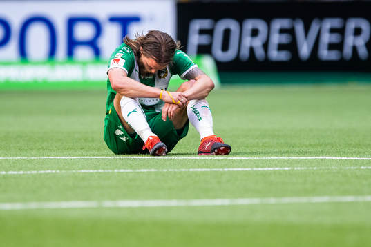 Hammarbys Björn Paulsen deppar
