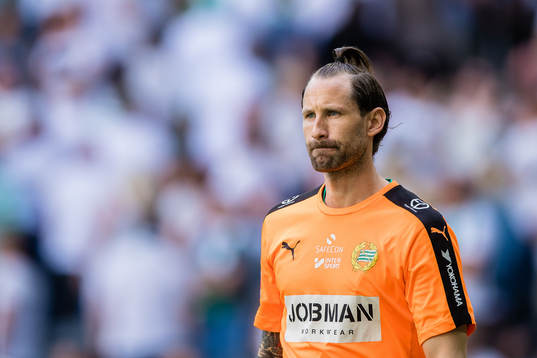Hammarbys målvakt Johan Wiland
