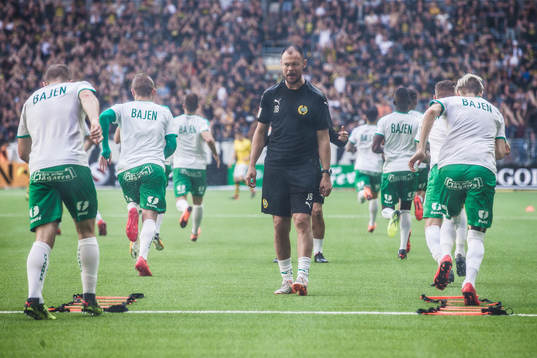 Hammarbys assisterande tränare Joachim Björklund