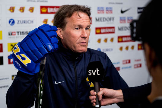 Sveriges assisterande tränare Johan Garpenlöv