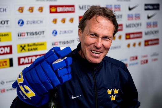 Sveriges assisterande tränare Johan Garpenlöv