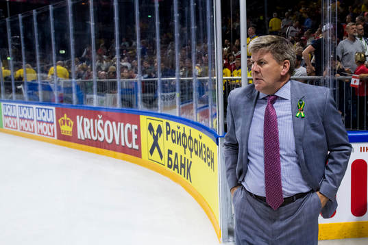Kanadas förbundskapten Bill Peters