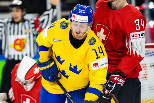 Sveriges Gustav Nyquist deppar