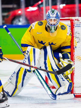 Sveriges målvakt Anders Nilsson