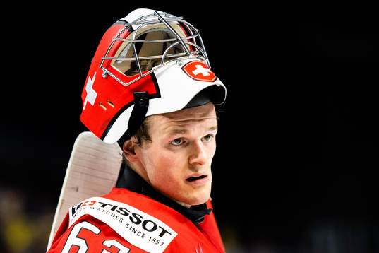 Schweiz målvakt Leonardo Genoni