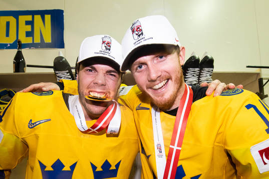 Sveriges Magnus Pääjärvi-Svensson och Gustav Nyquist