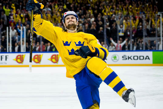 Sveriges Filip Forsberg jublar