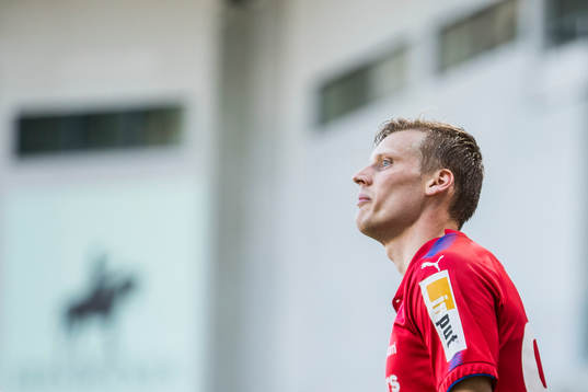 Helsingborgs Andri Runar Bjarnason deppar