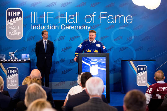 Daniel Alfredsson blir invald till IIHF Hall of Fame